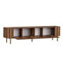 Nordure Nexus Mueble para TV Nogal Barok Dorado